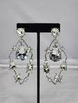 DIVA STONE EARRINGS - ASMMETRICAL