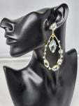 DIVA STONE EARRINGS - ASYMMERTICAL