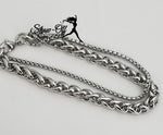 MEN'S STAINLESS STEEL BRACELET SET